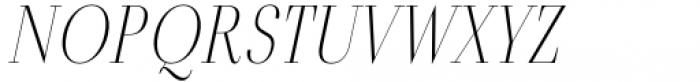 Povetarac Didone Regular Italic Font UPPERCASE