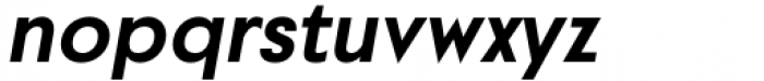 Povetarac Sans Black Italic Font LOWERCASE