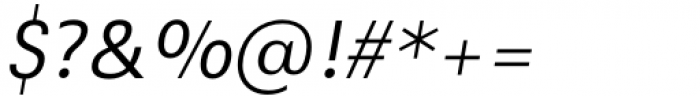 Povetarac Sans Semi Bold Italic Font OTHER CHARS