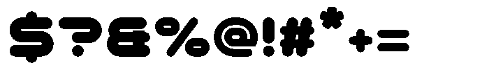 Povin L Black Font OTHER CHARS