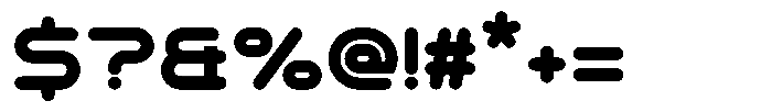 Povin L Bold Font OTHER CHARS