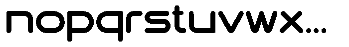 Povin L Semi Bold Font LOWERCASE