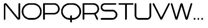 Povin M Light Font UPPERCASE