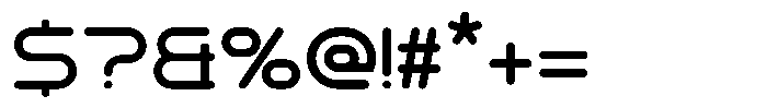 Povin M Regular Font OTHER CHARS
