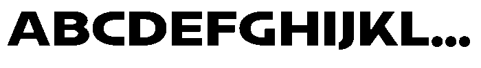 Povlar Regular Font UPPERCASE