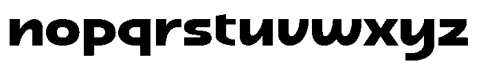 Povlar Regular Font LOWERCASE