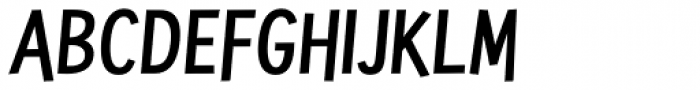 Powdermonkey Bold Italic Font UPPERCASE