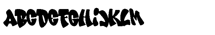 Power Blank Regular Font UPPERCASE