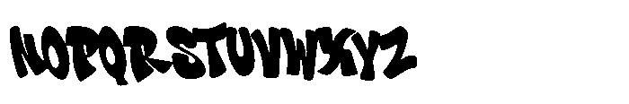 Power Blank Regular Font UPPERCASE
