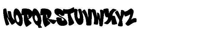 Power Blank Regular Font LOWERCASE