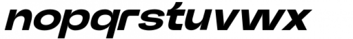 Power Grotesk Ultra Bold Italic Font LOWERCASE