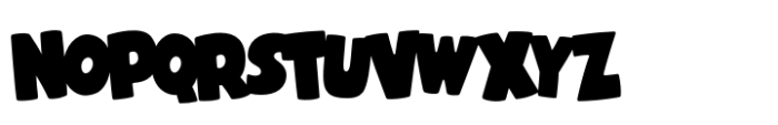 Power Pop POW Regular Font UPPERCASE