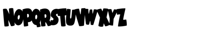 Power Pop POW Tall Font UPPERCASE