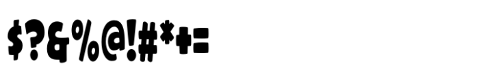 Power Pop Tall Font OTHER CHARS