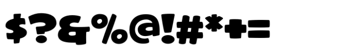 Power Pop Wide Font OTHER CHARS