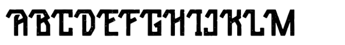 Power Punch Aged Font UPPERCASE