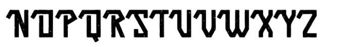 Power Punch Aged Font UPPERCASE
