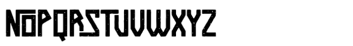 Power Punch Aged Font LOWERCASE