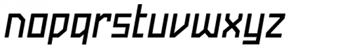 Powerlane SemiBold Oblique Font LOWERCASE