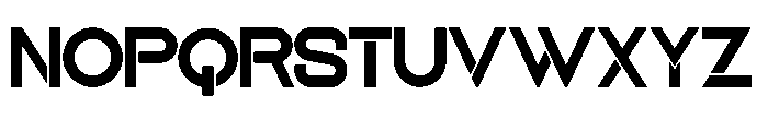 Powery Font UPPERCASE