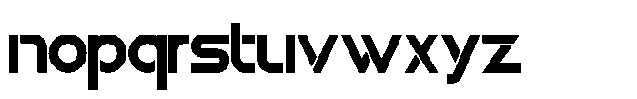 Powery Font LOWERCASE