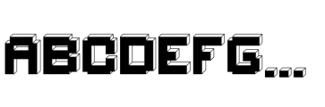 Poxast Font UPPERCASE