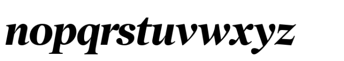 Poynter Old Style Display Bold Italic Font LOWERCASE