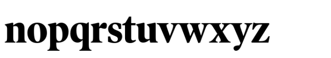 Poynter Old Style Display Narrow Bold Font LOWERCASE