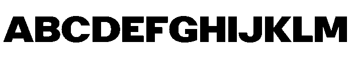 PoWAlara Black Font UPPERCASE