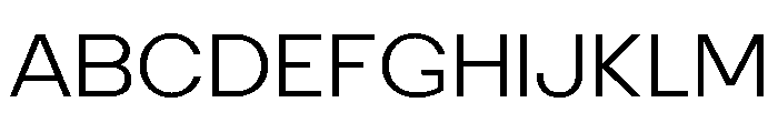 PoWAlara Light Font UPPERCASE