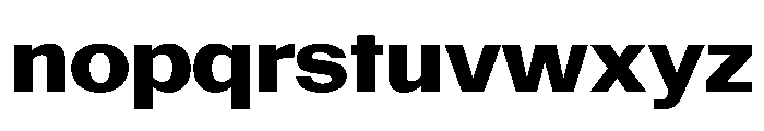 PoWAlaraVF ExtraBold Instance Font LOWERCASE
