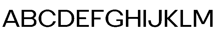 PoWAlaraVF Regular Instance Font UPPERCASE