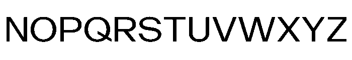 PoWAlaraVF Regular Instance Font UPPERCASE