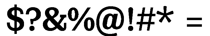 PoWCovenant Bd Font OTHER CHARS