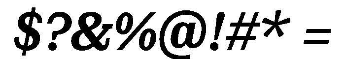 PoWCovenant BdIt Font OTHER CHARS