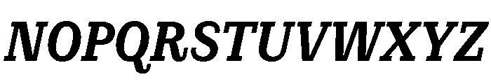 PoWCovenant BdIt Font UPPERCASE