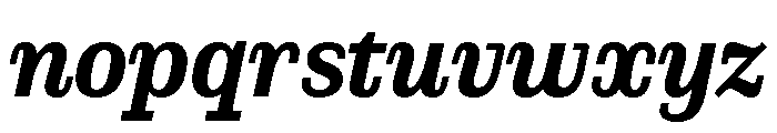 PoWCovenant BdIt Font LOWERCASE