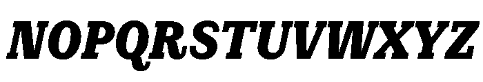 PoWCovenant BlkIt Font UPPERCASE