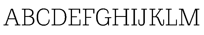 PoWCovenant Lt Font UPPERCASE