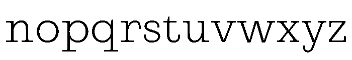 PoWCovenant Lt Font LOWERCASE