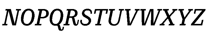 PoWCovenant MdIt Font UPPERCASE
