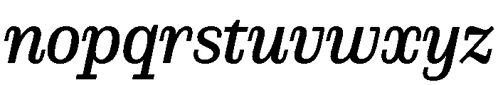 PoWCovenant MdIt Font LOWERCASE