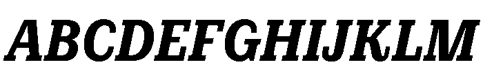 PoWCovenant XBdIt Font UPPERCASE
