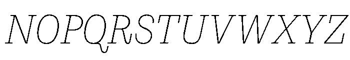 PoWCovenant XLtIt Font UPPERCASE