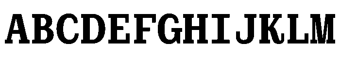 PoWCovenantMono Bd Font UPPERCASE