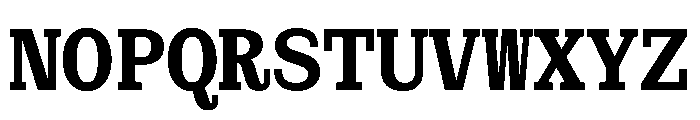 PoWCovenantMono Bd Font UPPERCASE