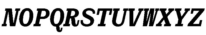 PoWCovenantMono BdIt Font UPPERCASE