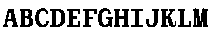 PoWCovenantMono Bold Instance Font UPPERCASE