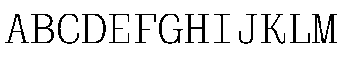 PoWCovenantMono Light Instance Font UPPERCASE