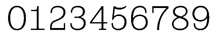 PoWCovenantMono Lt Font OTHER CHARS